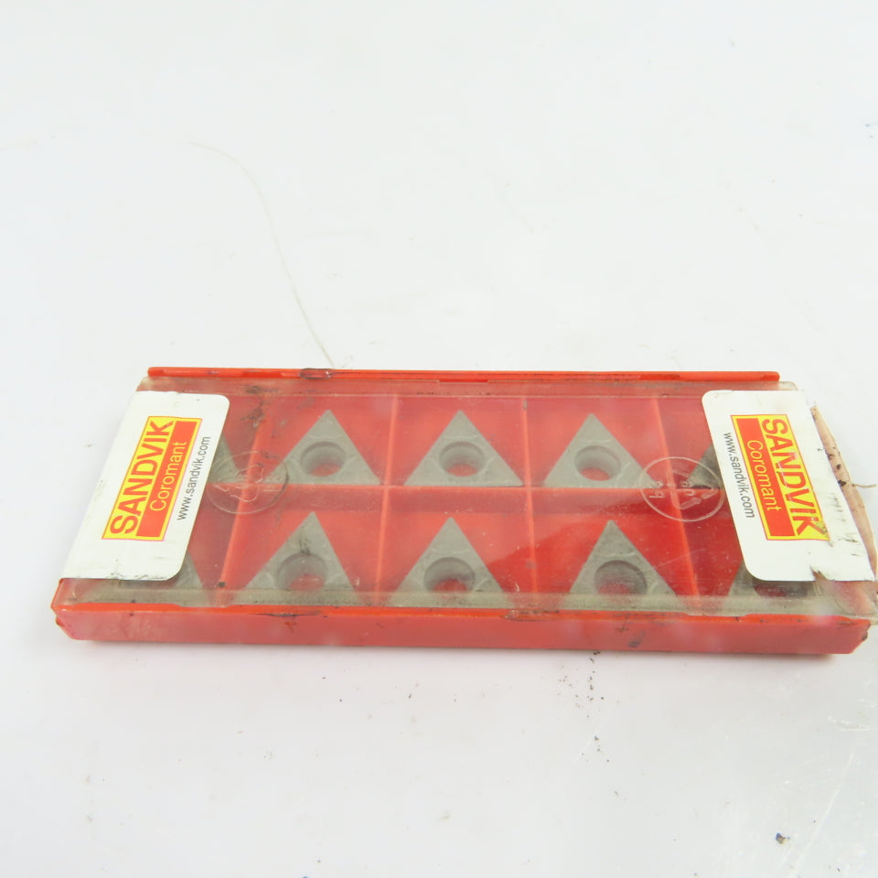 Sandvik Coromant TCMT 16T304-KM H13A Carbide Turning Inserts Lot Of 10