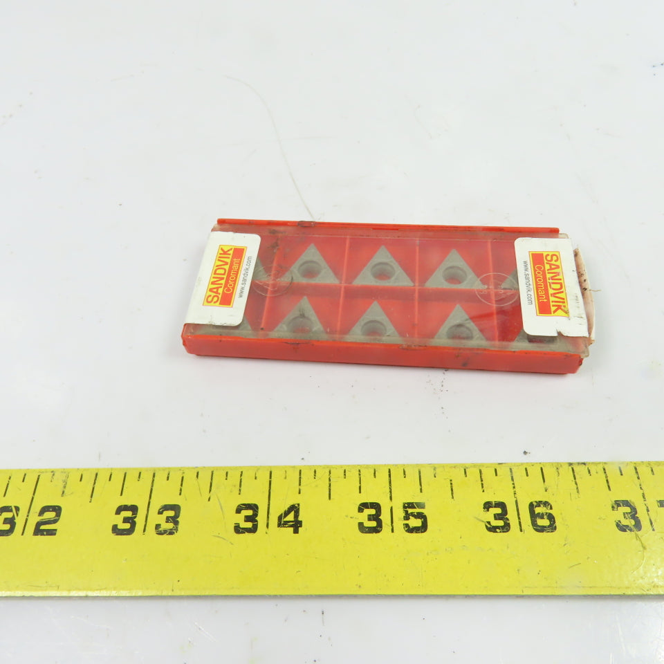 Sandvik Coromant TCMT 16T304-KM H13A Carbide Turning Inserts Lot Of 10