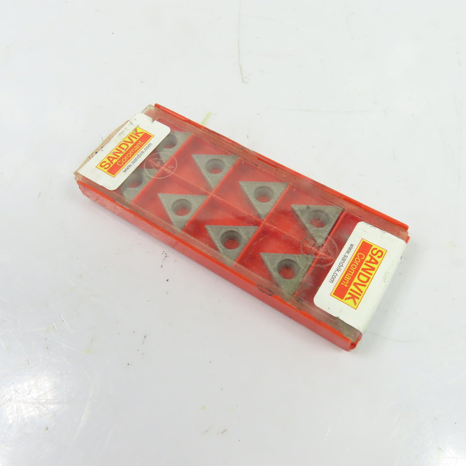 Sandvik Coromant TCMT 16T304-KM H13A Carbide Turning Inserts Lot Of 10