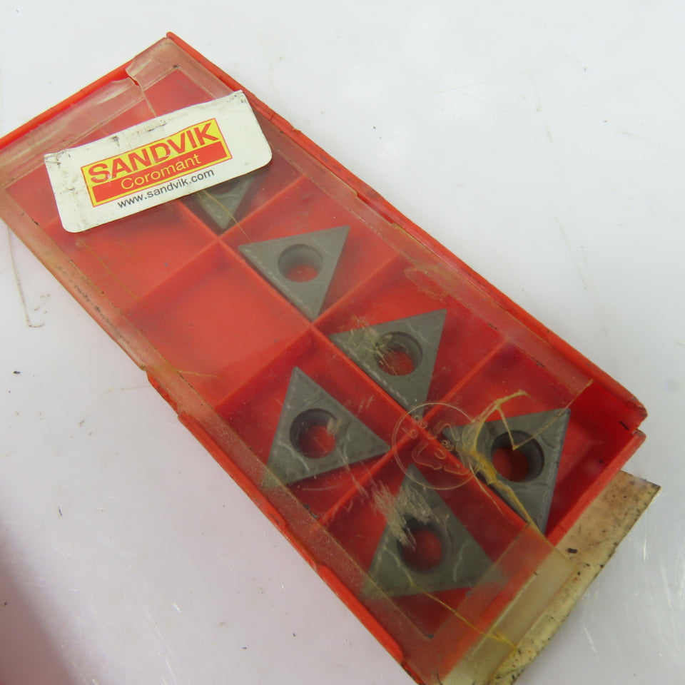 Sandvik Coromant TCMT 16T304-KM H13A Carbide Turning Inserts Lot Of 10