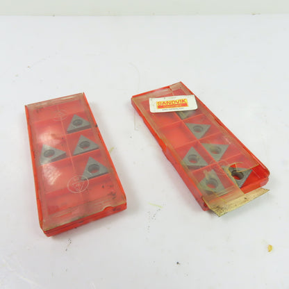 Sandvik Coromant TCMT 16T304-KM H13A Carbide Turning Inserts Lot Of 10