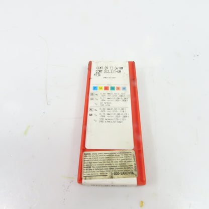 Sandvik CCMT 3(2.5)1-KM CCMT 09T304-KM Carbide Turning Insert Lot Of 10