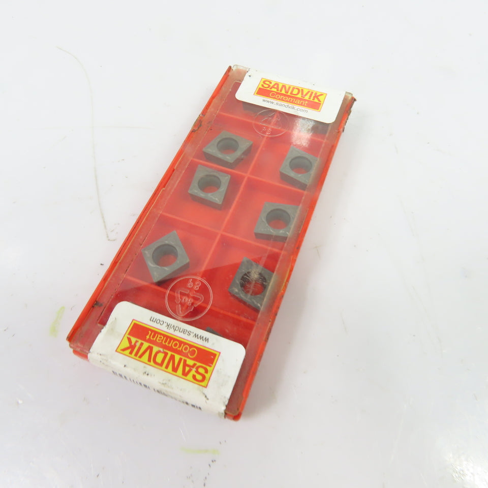Sandvik CCMT 3(2.5)1-KM CCMT 09T304-KM Carbide Turning Insert Lot Of 10
