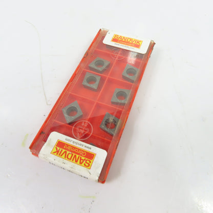 Sandvik CCMT 3(2.5)1-KM CCMT 09T304-KM Carbide Turning Insert Lot Of 10