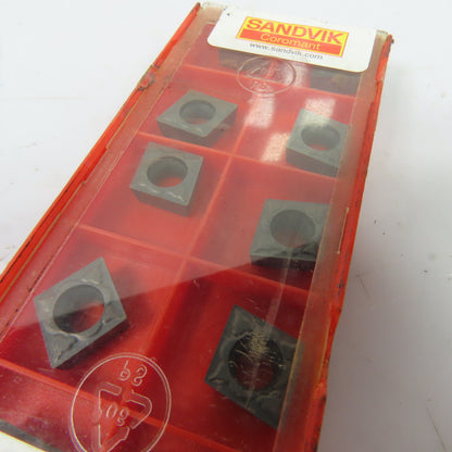 Sandvik CCMT 3(2.5)1-KM CCMT 09T304-KM Carbide Turning Insert Lot Of 10