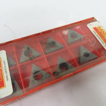 Sandvik TCMT 3(2.5)1-KM TCMT 16T3 04-KM H13A Carbide Turning Inserts Lot Of 8
