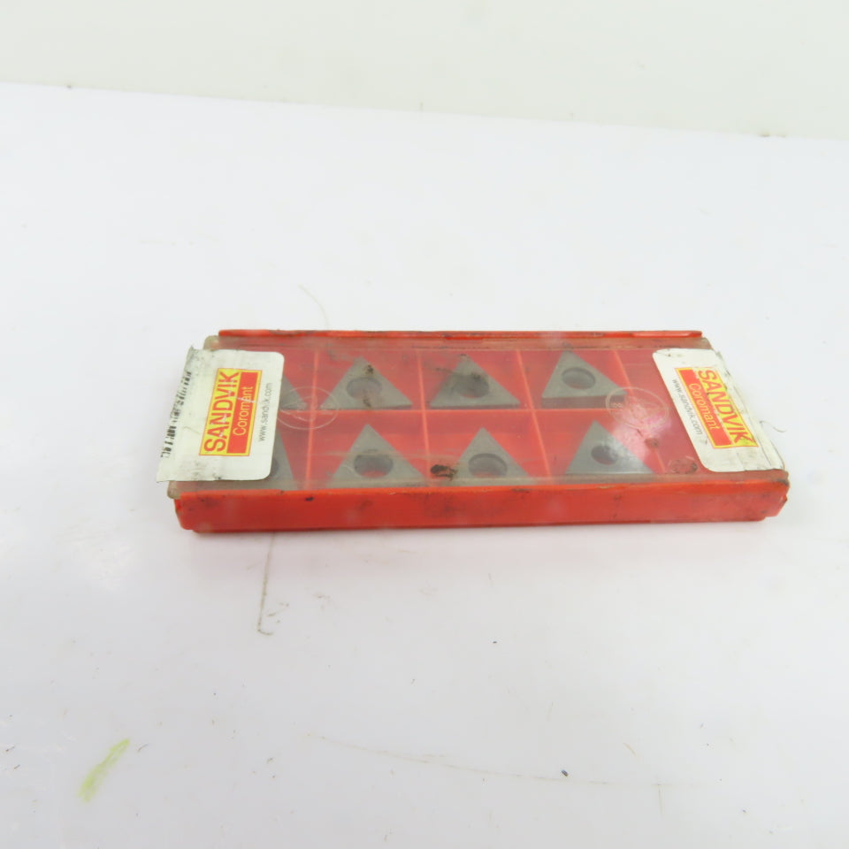 Sandvik TCMT 3(2.5)1-KM TCMT 16T3 04-KM H13A Carbide Turning Inserts Lot Of 8