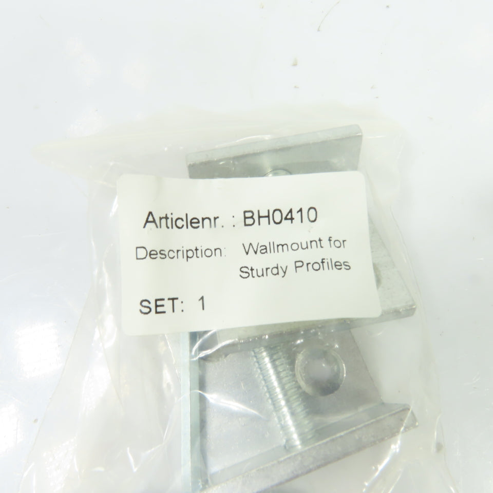BH0410 Wall Mount Bracket for Sturdy Frame Profiles Lot Of 2 Sets