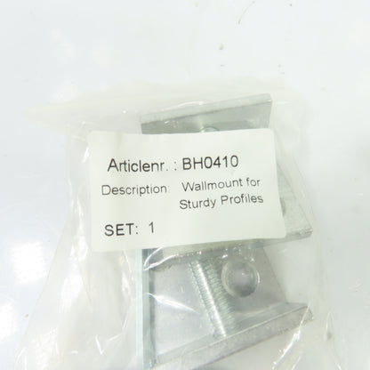 BH0410 Wall Mount Bracket for Sturdy Frame Profiles Lot Of 2 Sets