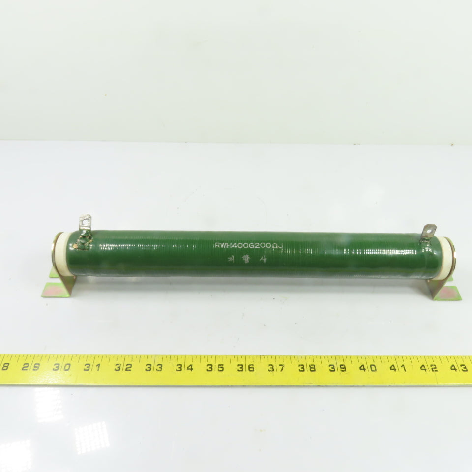 Tama Ohm RWH400G 200OJ 400W 200 Ohm Wirewound Power Resistor