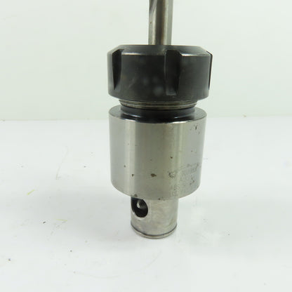 Komet A3314151 ABS50 ER32 Collet Tool Holder w/ Coolant Thru Twist Drill Bit