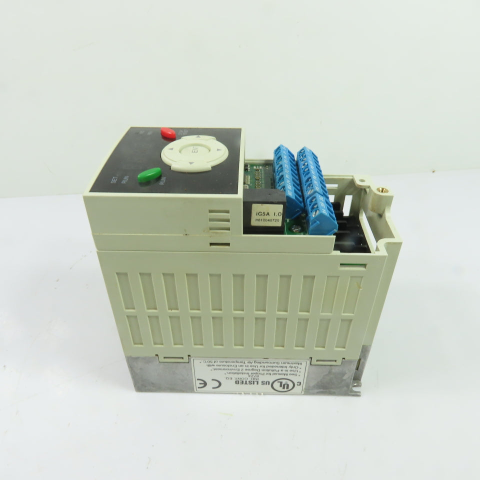 LS Industrial Systems SV008iG5A-2 1HP AC Variable Frequency Drive 200-230V 3Ph