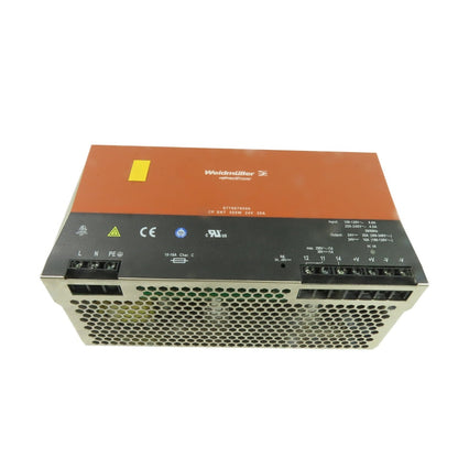 Weidmuller 8778870000 500W 24V 20A Out DIN Rail Power Supply 100-120V In
