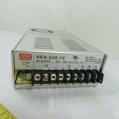 Mean Well NES-350-12 350W Switching Power Supply 12V 29A Out 100-240VAC In