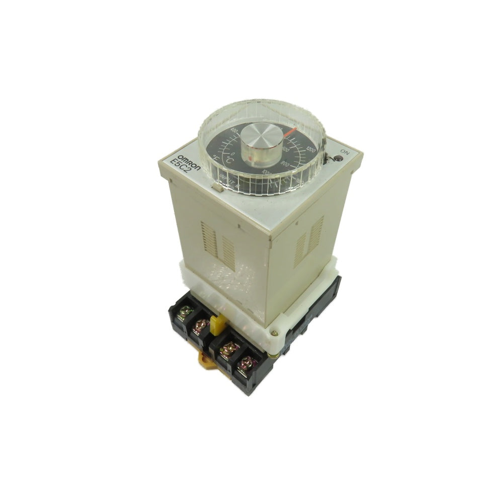 Omron E5C2-R20K Temperature Controller K-Type 0-1200°C 3A 250VAC