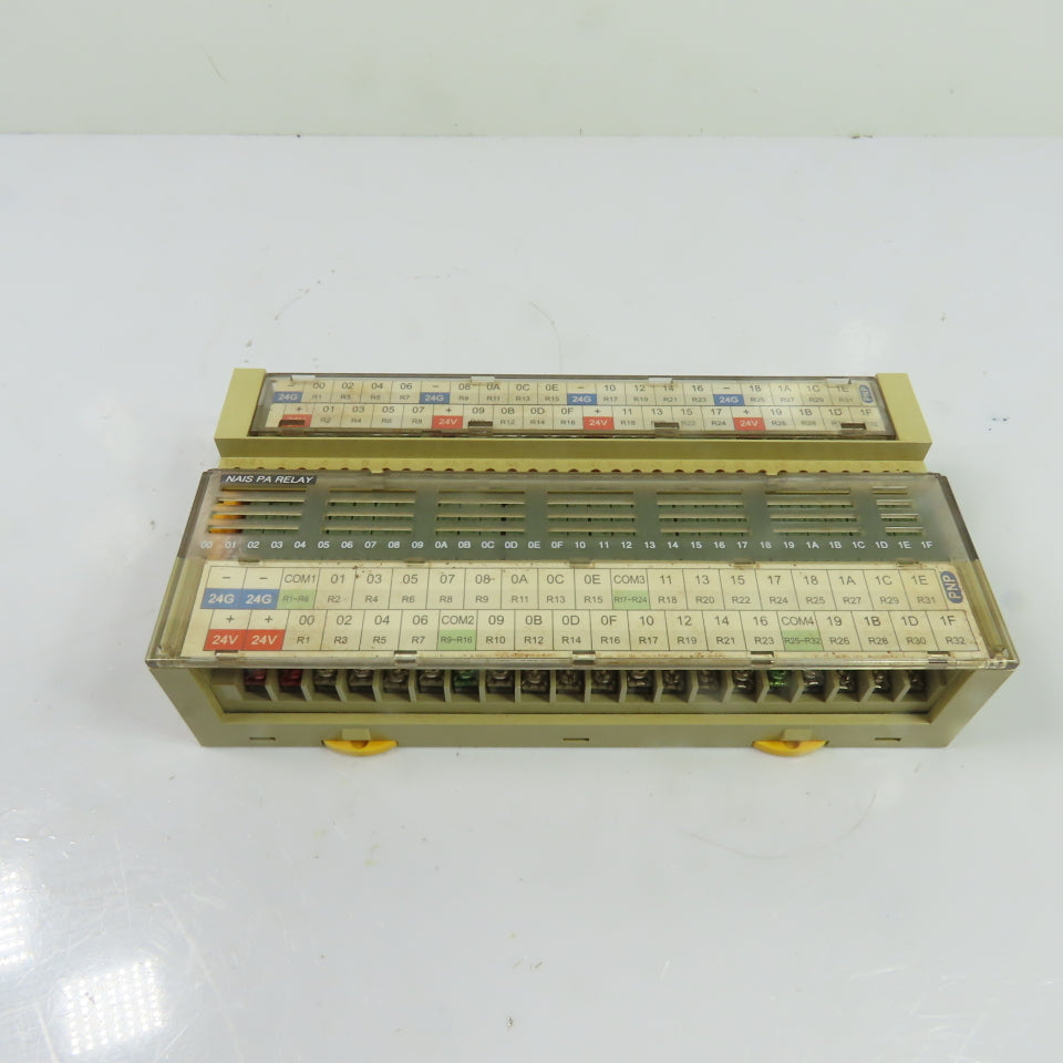 Samwon R32T-PS5A-40P 32 Channel I/O Relay Terminal Unit 24VDC Coil 7.5Ma 250VAC