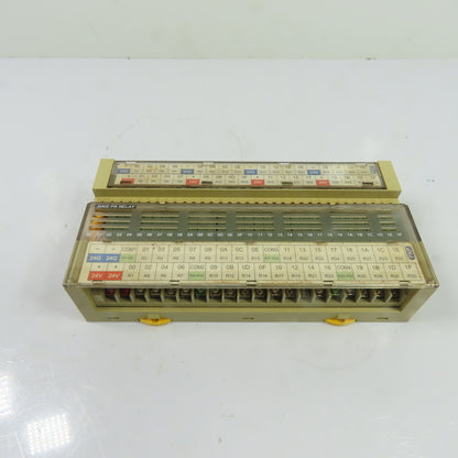 Samwon R32T-PS5A-40P 32 Channel I/O Relay Terminal Unit 24VDC Coil 7.5Ma 250VAC
