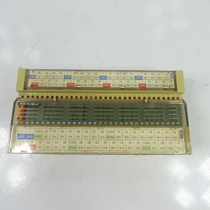 Samwon R32T-PS5A-40P 32 Channel I/O Relay Terminal Unit 24VDC Coil 7.5Ma 250VAC