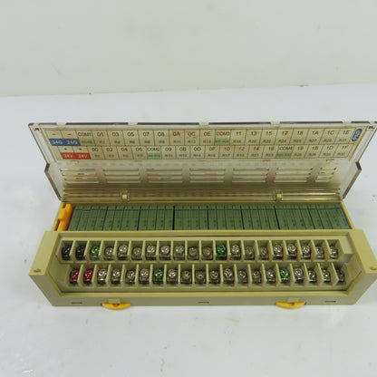 Samwon R32T-PS5A-40P 32 Channel I/O Relay Terminal Unit 24VDC Coil 7.5Ma 250VAC