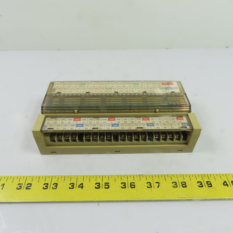 Samwon R32T-PS5A-40P 32 Channel I/O Relay Terminal Unit 24VDC Coil 7.5Ma 250VAC