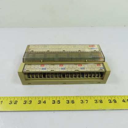 Samwon R32T-PS5A-40P 32 Channel I/O Relay Terminal Unit 24VDC Coil 7.5Ma 250VAC