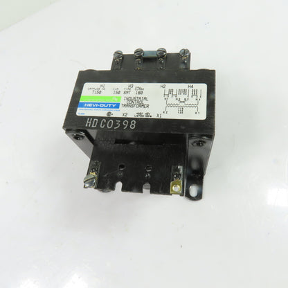Hevi-Duty T150 0.15KVA Control Transformer 1Ph 220/480V Pri 110/120V Sec