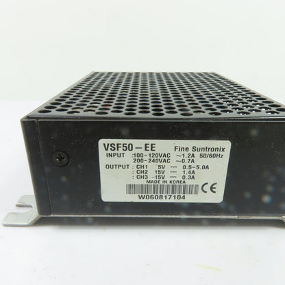 Fine Suntronix VSF50-EE Multi-Output Power Supply 100-240VAC In 12-5V Out