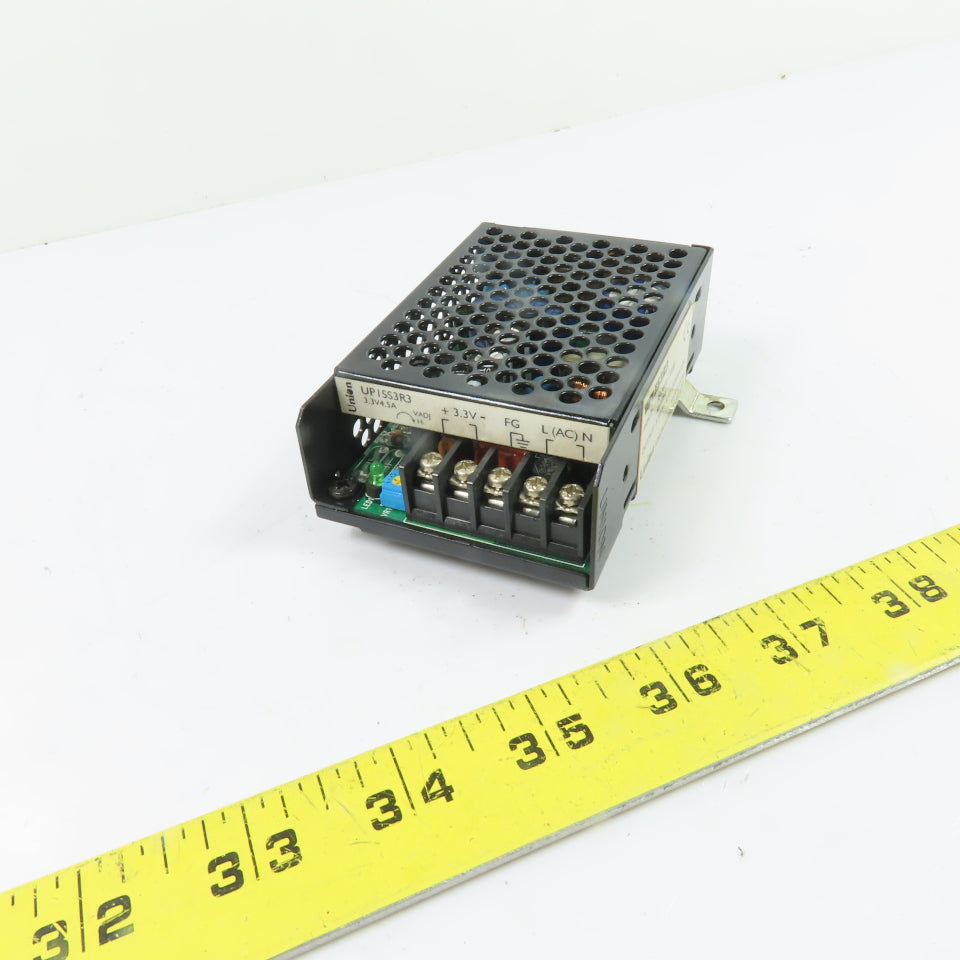 Union UP15S3R3 15W AC-DC Power Supply 3.3V 4.5A Output 85-264V Input