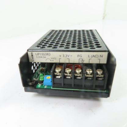 Union UP15S3R3 15W AC-DC Power Supply 3.3V 4.5A Output 85-264V Input