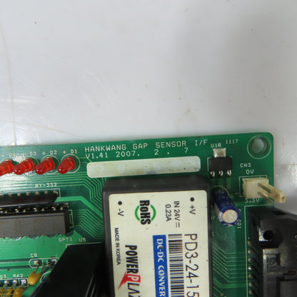 Hankwang CR-HBS4-HS-2117 165B Laser Gap Sensor Interface Circuit Board V1.41