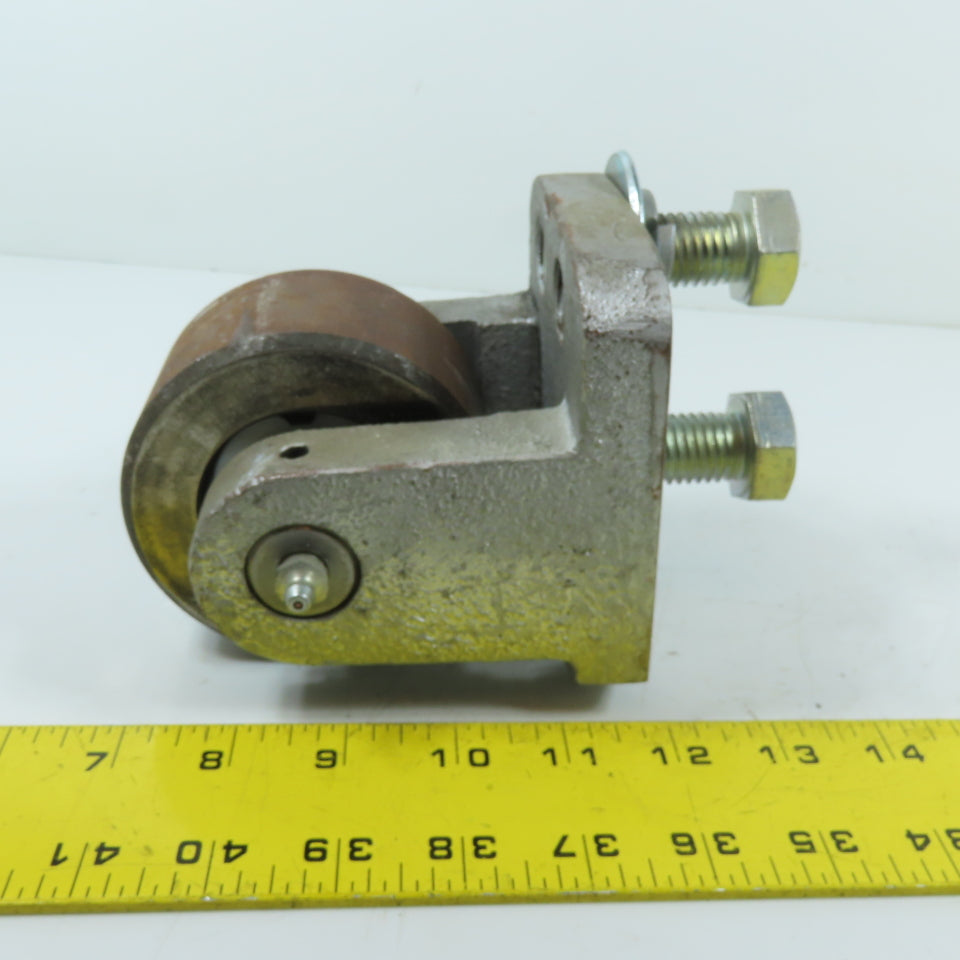 Roller Bracket Assembly 3.5" Roller 2" Wide