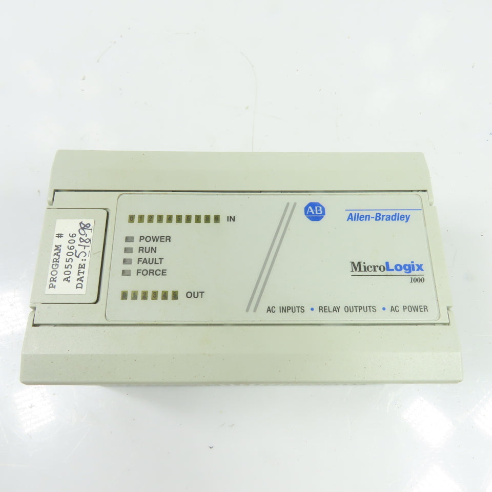 Allen-Bradley 1761-L16AWA Micrologix 1000 Controller Ser C (Broken Plastic)