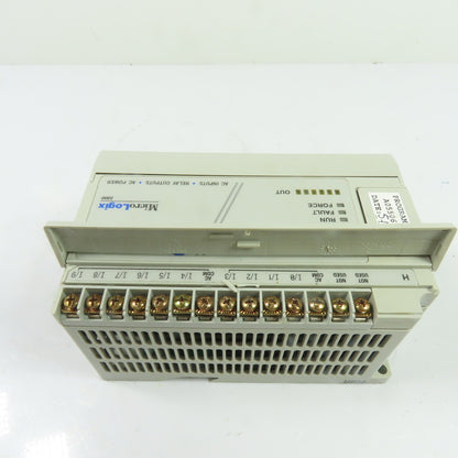 Allen-Bradley 1761-L16AWA Micrologix 1000 Controller Ser C (Broken Plastic)