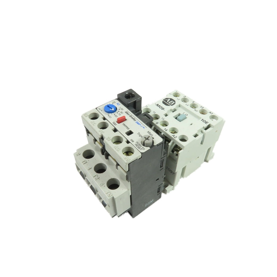 Allen-Bradley 100-M09N*3 9A 3-P Contactor w/ 193-A1C1 Overload Relay 110V Coil