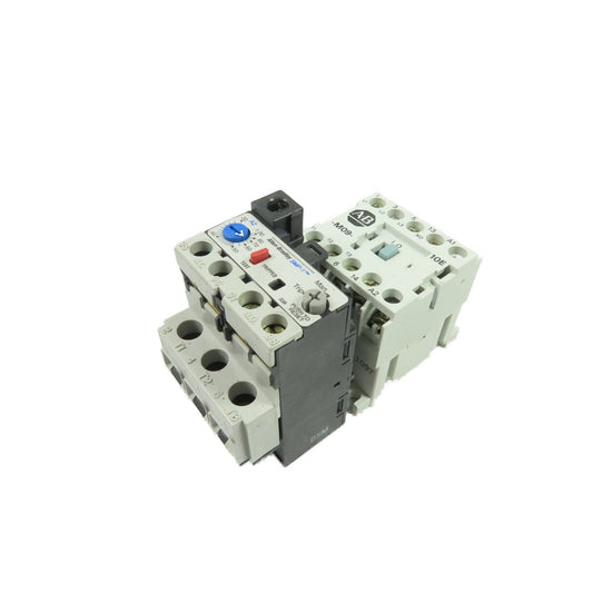 Allen-Bradley 100-M09N*3 9A 3-P Contactor w/ 193-A1C1 Overload Relay 110V Coil