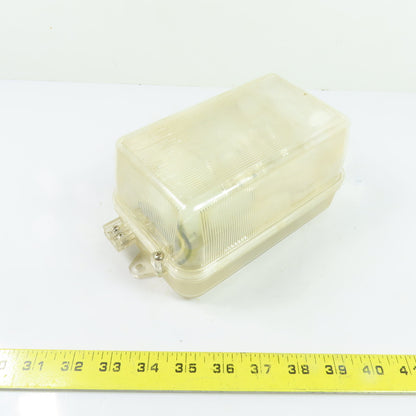 Cymax CYIL-100 Vapor-Tight Incandescent Lamp Fixture 110/220V Max 100W