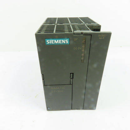 Siemens 6ES7361-3CA01-0AA0 Simatic S7 IM361 Interface Module 24VDC
