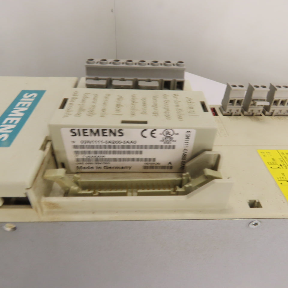 Siemens 6SN1146-1BB01-0BA1 Simodrive 611 Infeed/Regenerative Feedback Module