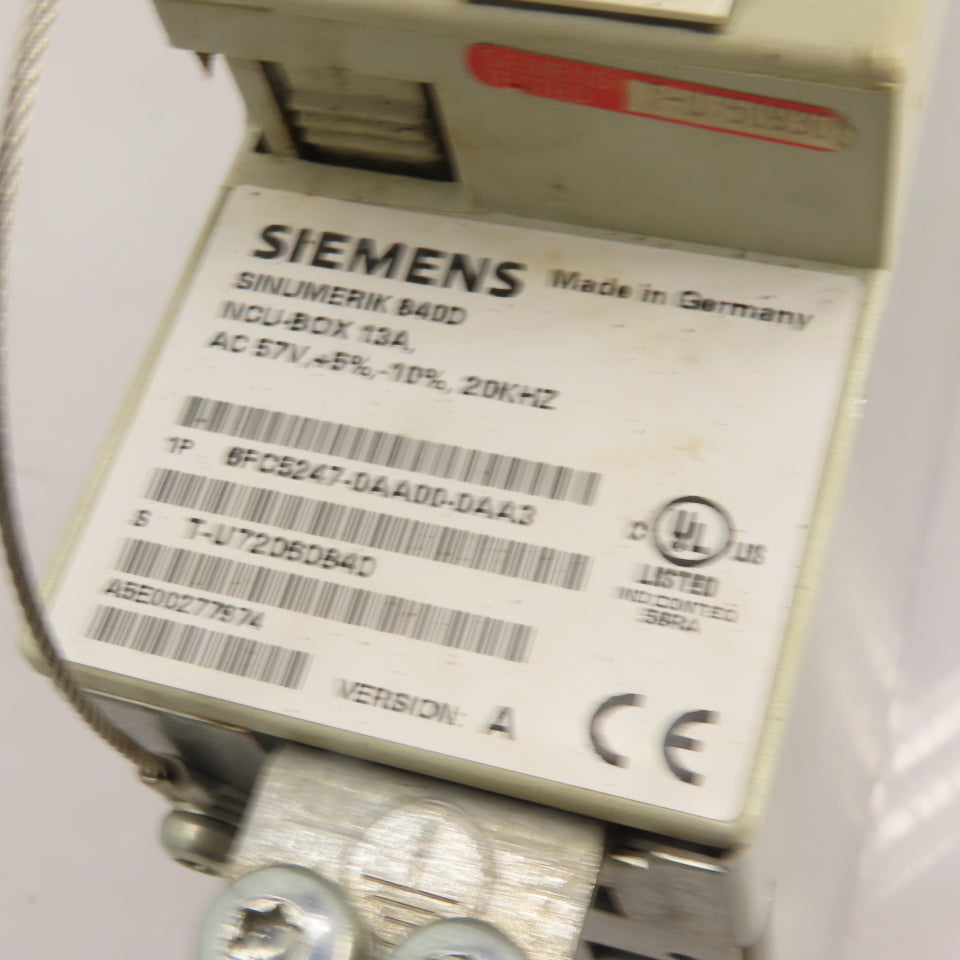Siemens 6FC5357-0BB35-0AA0 Sinumerik 840D/DE Module W/ 6FC5357-0BB35-0AA0
