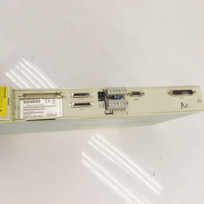 Siemens 6SN1118-0DJ21-0AA1 Simodrive Module W/ 6SN1124-1AA00-0BA1