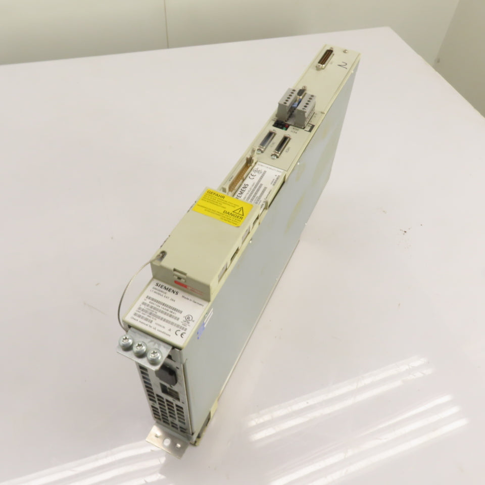Siemens 6SN1118-0DJ21-0AA1 Simodrive Module W/ 6SN1124-1AA00-0BA1