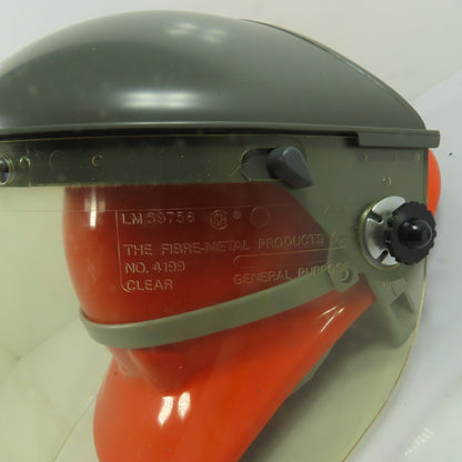 Fibre-Metal 4199 Hard Hat W/ Clear General Purpose Face Shield Combo