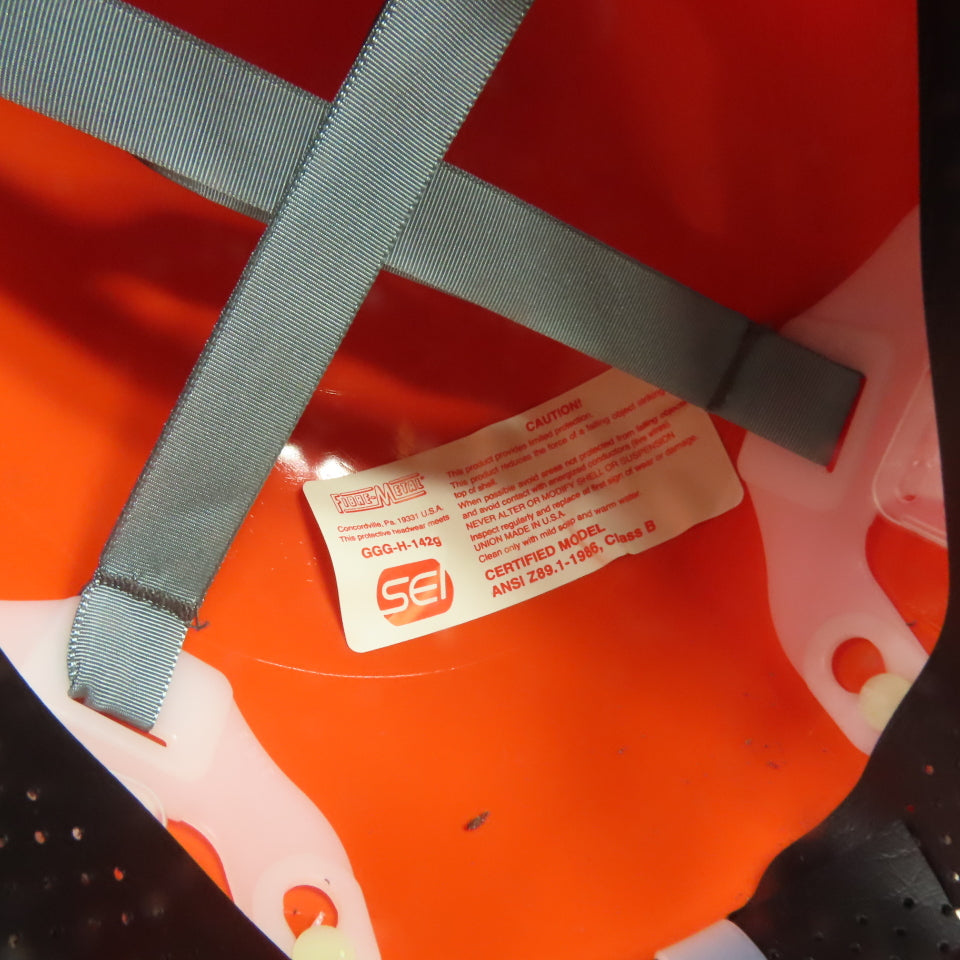 Fibre-Metal 4199 Hard Hat W/ Clear General Purpose Face Shield Combo