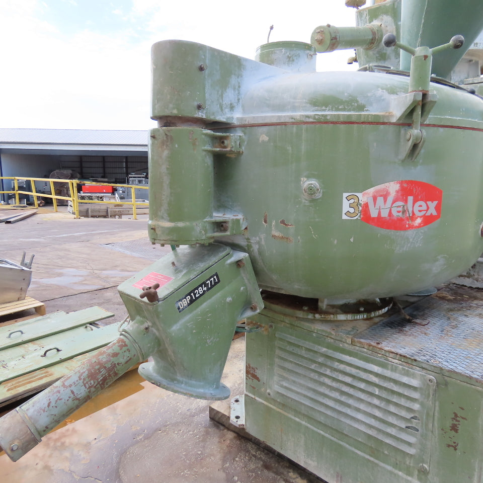 Welex Papenmeier TSAHK High Intensity Homogenizing Mixer 460V 3Ph 100/50Hp