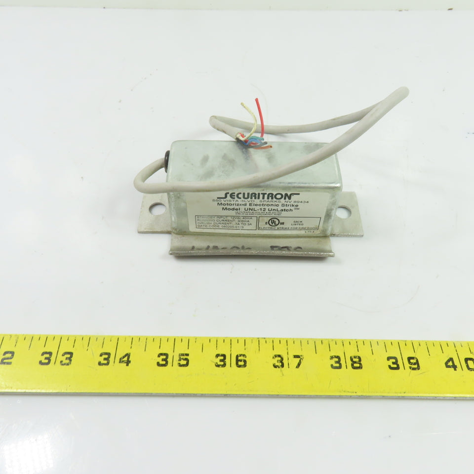 Securitron UNL-12 12VDC Motorized Electronic Strike