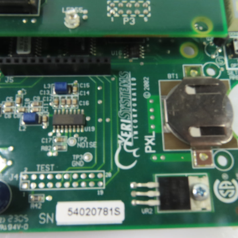 Keri Systems 04279-001 SB593 Control Circuit Board 12VDC W/ PXL 04196-001 Board