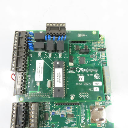Keri Systems 04279-001 SB593 Control Circuit Board 12VDC W/ PXL 04196-001 Board