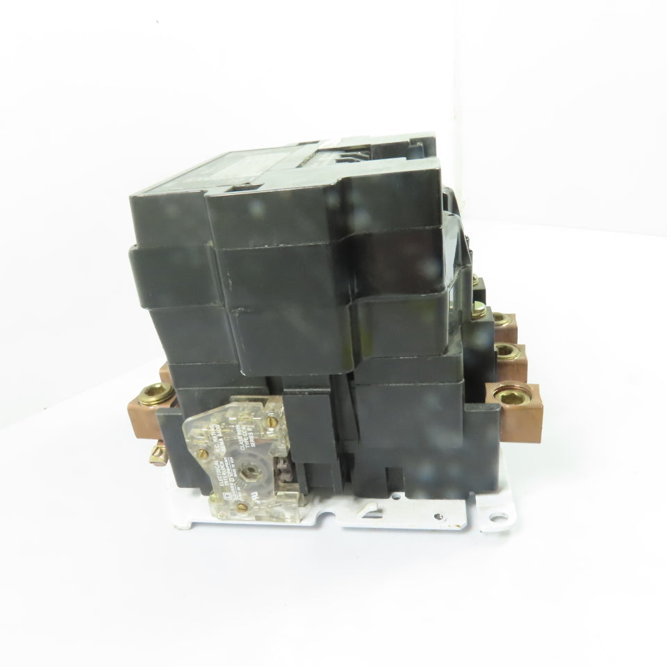 Square D 8502SF02 Nema Size 4 Motor Starter 100HP 480V Coil 600V Max