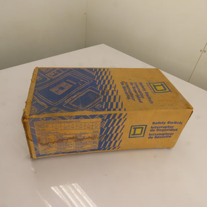 Square D H362 60A Fusible Heavy Duty Safety Disconnect Switch 600V NEW