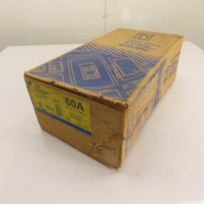 Square D H362 60A Fusible Heavy Duty Safety Disconnect Switch 600V NEW